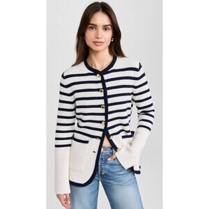 Rag and Bone Nancy Long Stripe Cardigan size XXS